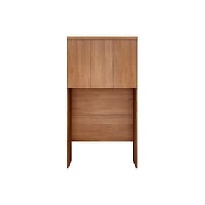 Módulo de Quarto Solteiro Armário Ponte Aéreo Rizon/Linea c/ 3 Portas Cumaru - Novo Horizonte