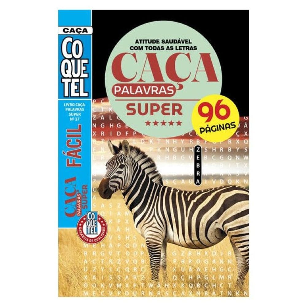 Livro Coquetel Caça-Palavras Super 17