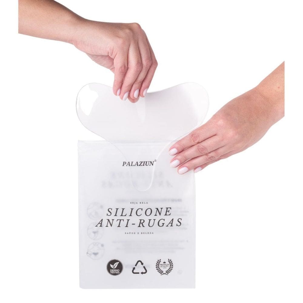 Adesivo De Silicone Anti Rugas Decote Peito Seios Busto Colo