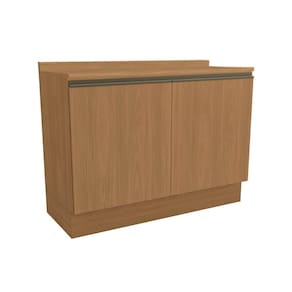 Cozinha Modulada Completa Maxxi 2 Peças (1Balcão+1Complemento) C2P38 Canela - Kappesberg