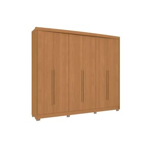 Guarda Roupa 6 Portas e 6 Gavetas c/ Pés CB03N566 Canela - Kappesberg