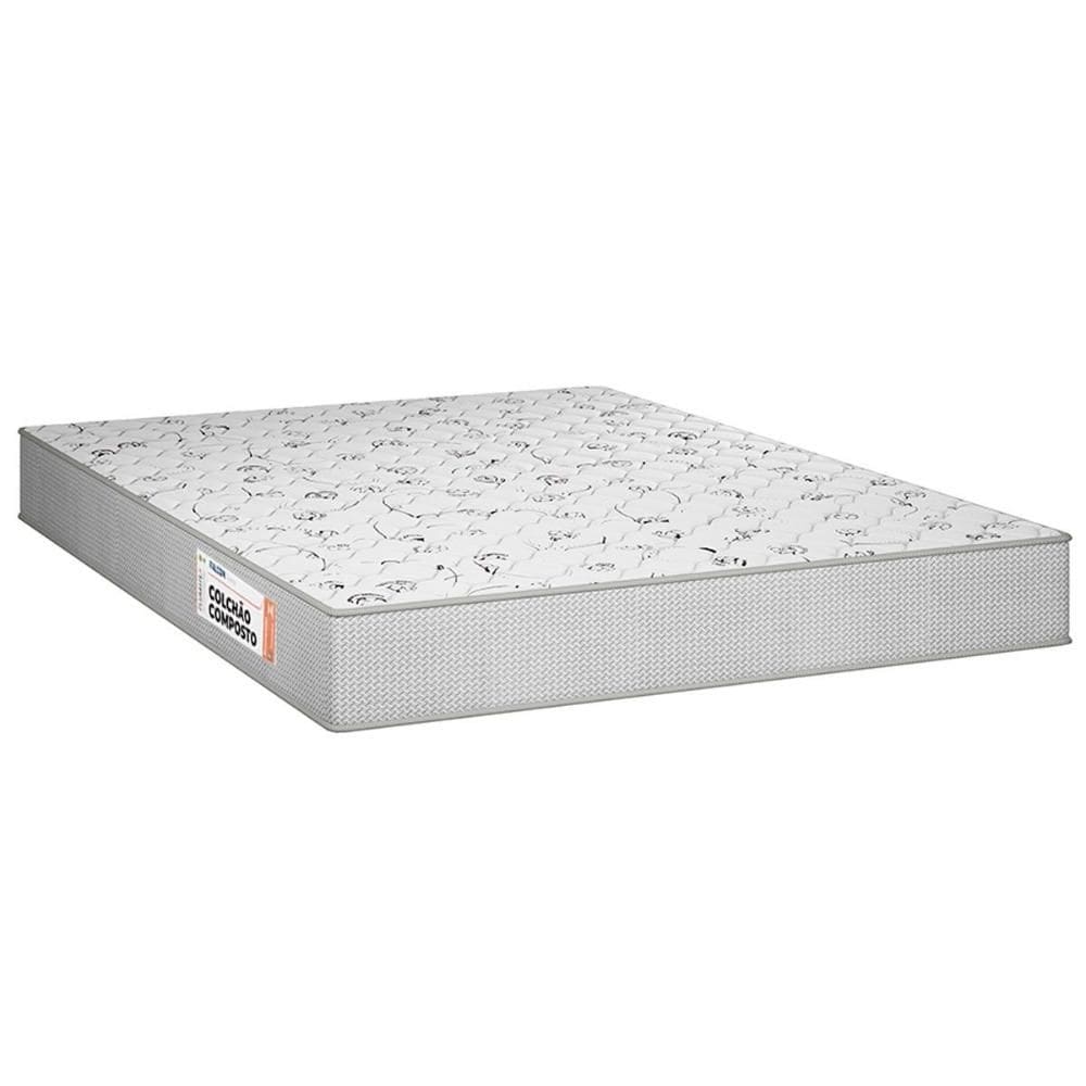 Colchão Queen Espuma Falcon Firme D26 (158x198x20) - Plumatex