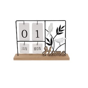 Calendario Decorativo Passaros 17X19cm