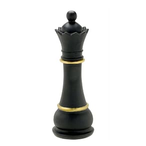 Escultura Rainha Decorativa Em Resina 26Cm