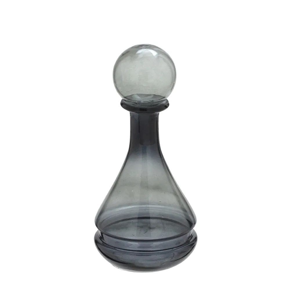 Garrafa Decorativa Petrovick Fumê 26Cm