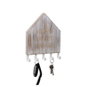 Adorno Porta-Chaves Home Sweet Home 26,5Cm