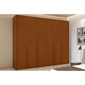 Guarda Roupa 6 Portas e 6 Gavetas Imperatore Frassino - Lopas