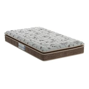 Colchão Solteiro Espuma D45/20 PróDormir Advanced Pillow Top Brown (88x188x24) - Probel
