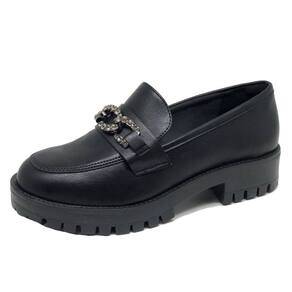 Loafer Mocassim Feminino Pedraria Via Marte 083-005