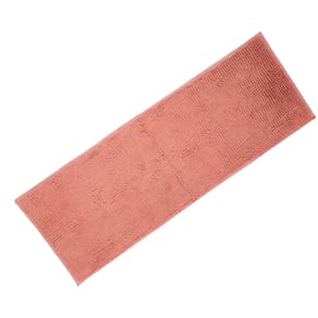 Tapete Passadeira de bolinha/Dedinho Grande para banheiro e Quarto - 110x40 - Antiderrapante/Macio - Tapete Chenille Macio e Felpudo