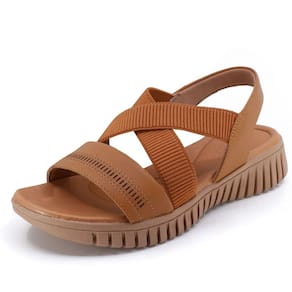 Sandalia Feminina Plataforma Conforto Usaflex Ah0111