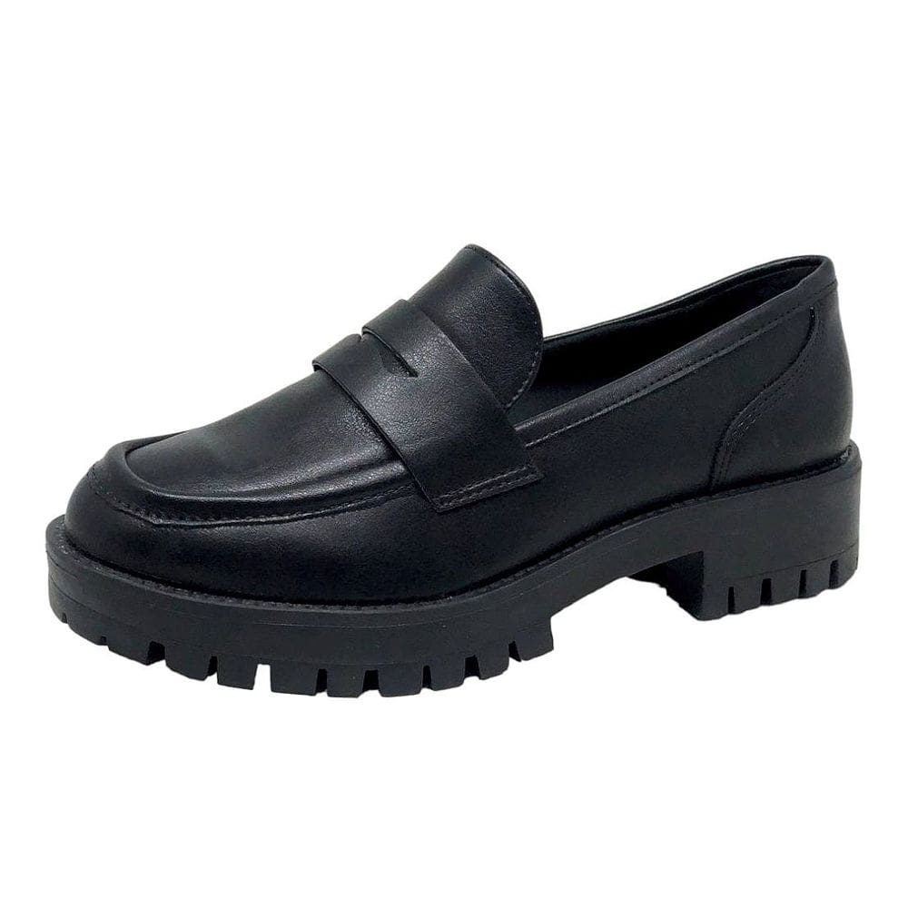 Loafer Mocassim Feminino Casual Via Marte 083-001