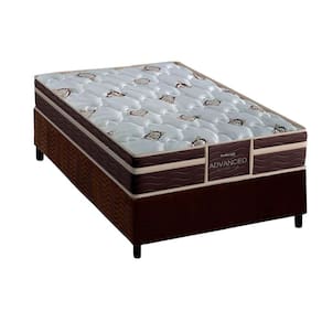 Conjunto Box Solteiro: Colchão Anatômico Probel D33 Firmepedic ProDormir Advanced Tech1500 Plus Brown + Base CRC Suede Brown (88x188)
