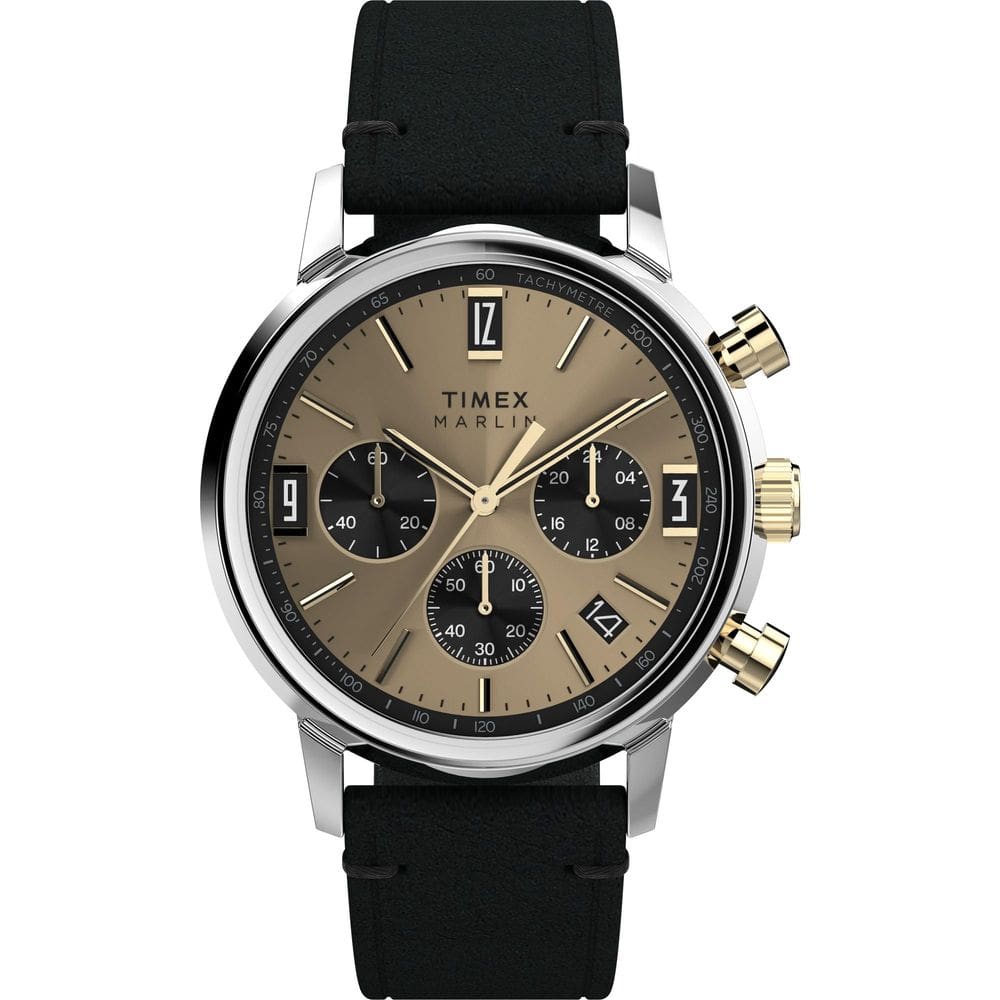Relógio Timex Marlin Quartz Chronograph 40mm para homens