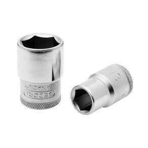 Soquete Sextavado Curto 27 MM Encaixe de 1/2" - Gedore 015021