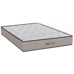 Colchão Casal Espuma D33 Milão Bege (138x188x20) - Orthoflex