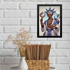 Quadro Decorativo Iogum Ede 45X34Cm - Com Vidro