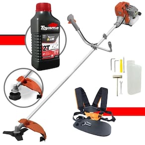 Roçadeira Tekna Rl520ac-g2 á Gasolina 52cc 2hp + óleo Toyama