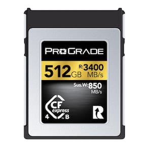 Cartão de memória ProGrade Digital CFexpress 4.0 Tipo B 512GB