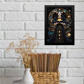 Quadro Decorativo Astrologia - Mulher 45X34Cm