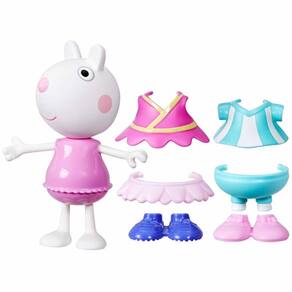 Figura - Peppa Pig - Estilos Divertidos - Ovelha Suzy - Hasbro