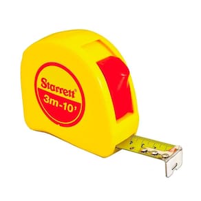 Trena de Bolso 3m x 13mm com Trava - Starrett KTS12-3ME-S