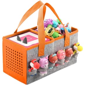 Estojo de transporte PISOSN para Toniebox Starter Set & Tonies (laranja)