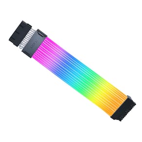 Cabo de extensão de alimentação Lian Li Strimer Wireless 24 pinos RGB