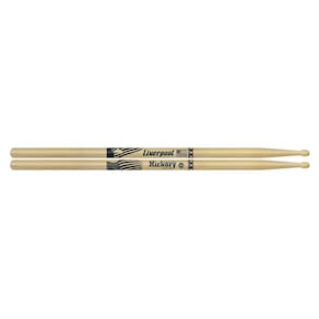 Baqueta Bateria Liverpool American Hickory 5a Ponta Madeira