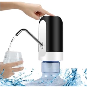 Bebedouro Bomba Elétrica Para Garrafão Galão D`água 5 a 20 Litros Recarregável portátil para carregamento automático USB distribuidor