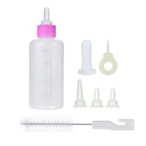 Mamadeira Gato Cao Pet Cachorro Filhote Amamentaçao 60ml Animal de Estimaçao Acessorios Higienico Duravel Resistente