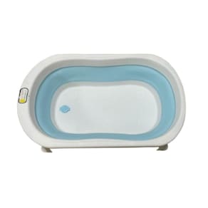 Banheira Silicone Portátil Flexível Dobrável Bebe Infantil