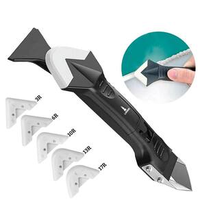 Raspador de Silicone Lorben Removedor Calafetagem Espátula Aplicador Rejunte 3x1