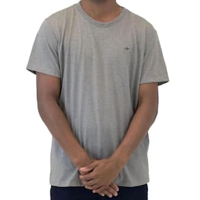 Camiseta Mormaii Básica Manga Curta Masculina - Cinza