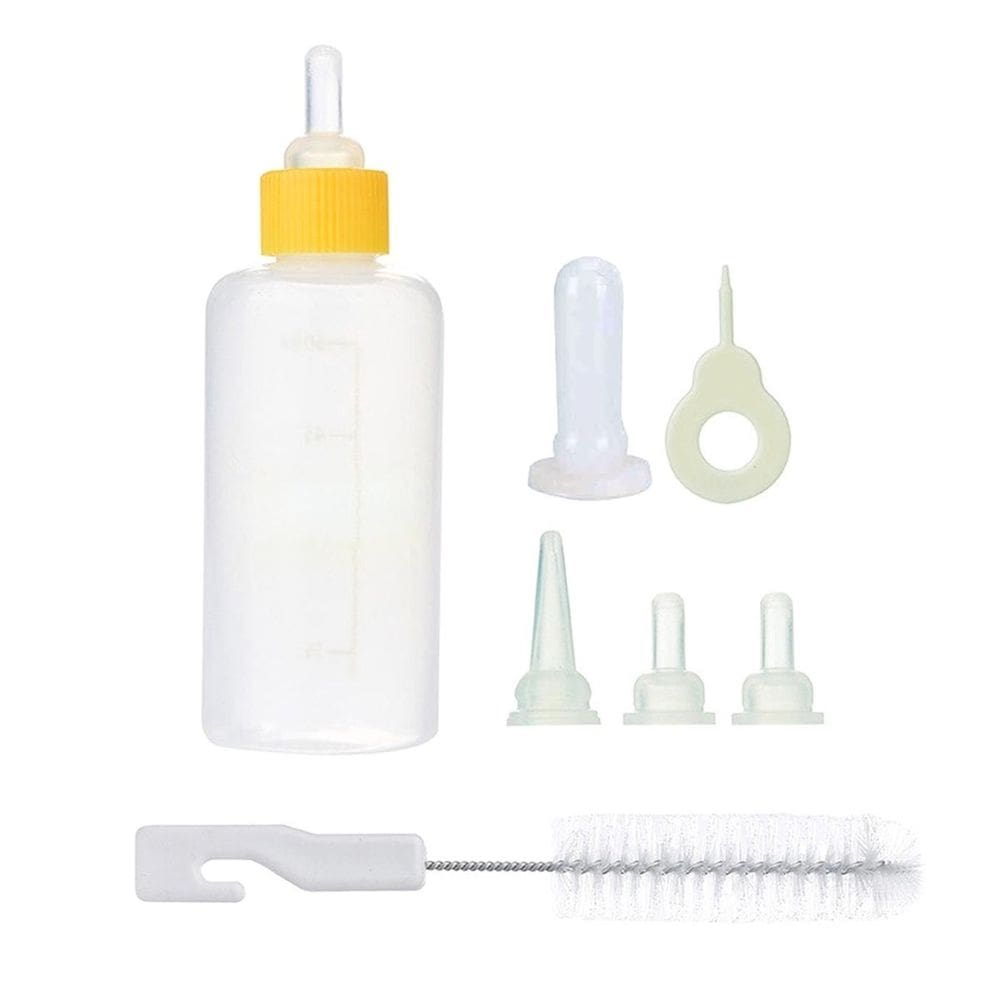 Mamadeira Gato Cao Pet Cachorro Filhote Amamentaçao 60ml Acessorios Animal de Estimaçao Resistente Seguro Higienico