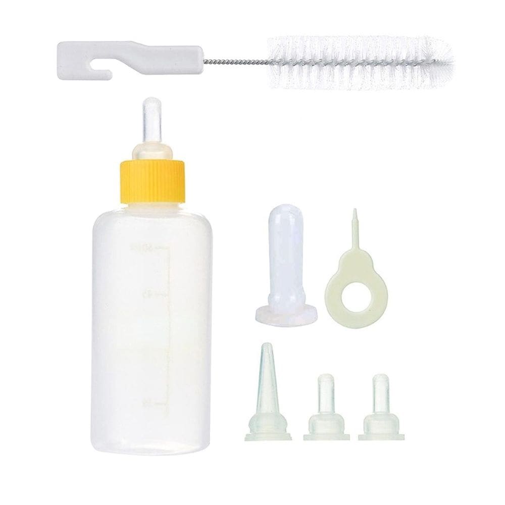 Mamadeira Gato Cao Pet Cachorro Filhote Amamentaçao 60ml Animal de Estimaçao Acessorios Higienico Duravel Resistente