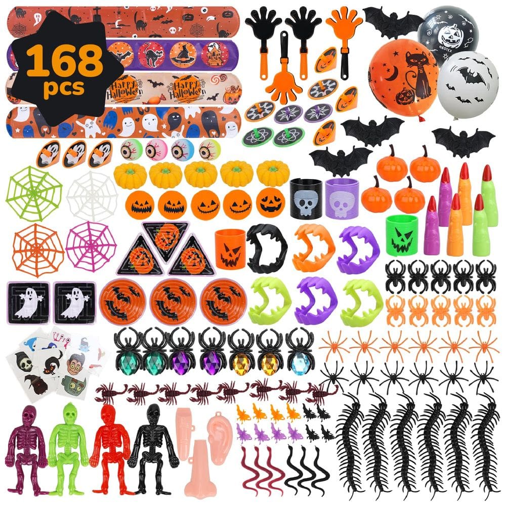 Party Favors TOY Life Halloween 168 peças de brinquedos infantis de Halloween
