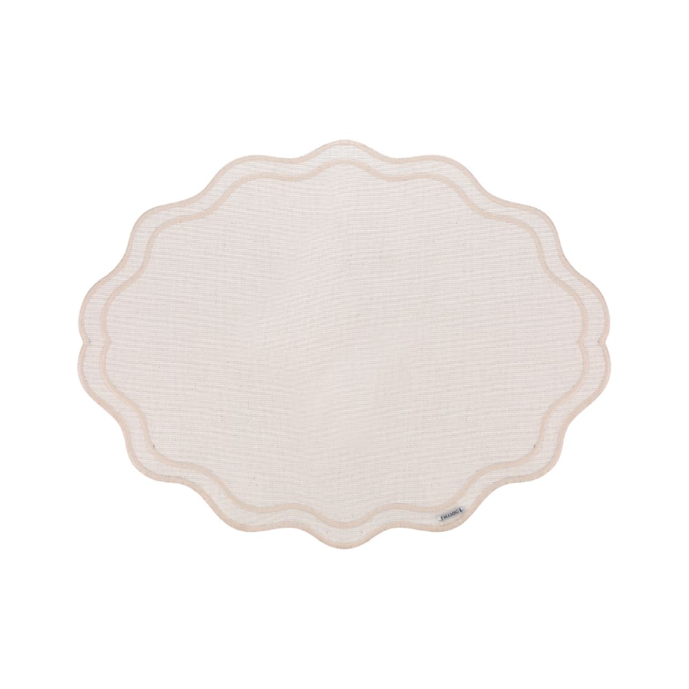 Lugar Americano Em Algodão Lonita 47cm Mameg Natural