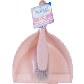 Kit Pá e Vassoura de Mão para Limpeza
