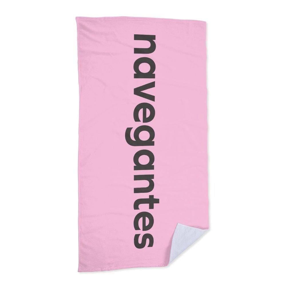 Toalha De Praia - Praia De Navegantes Rosa