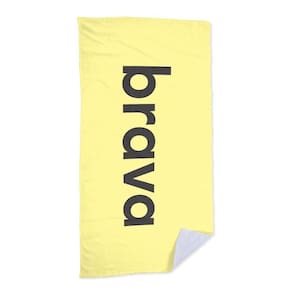 Toalha De Praia – Praia Brava Amarelo