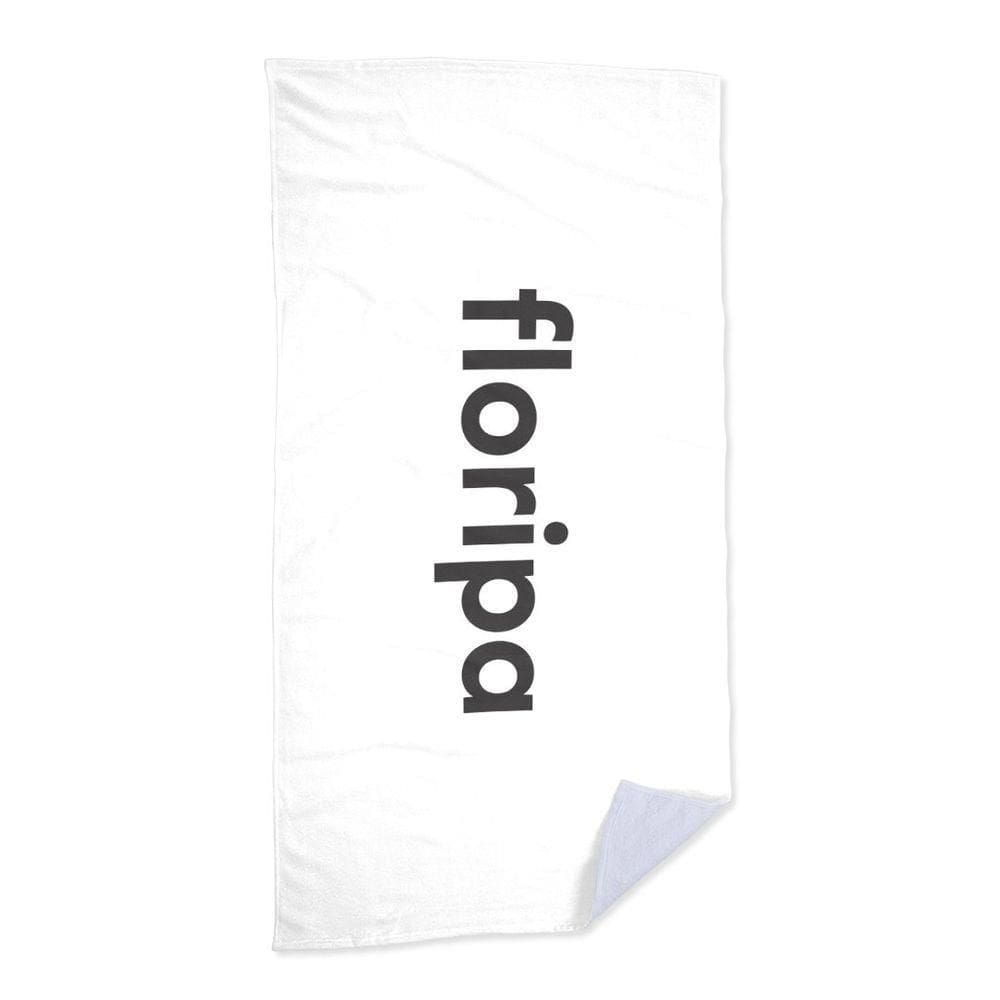 Toalha De Praia - Praia De Floripa Branco