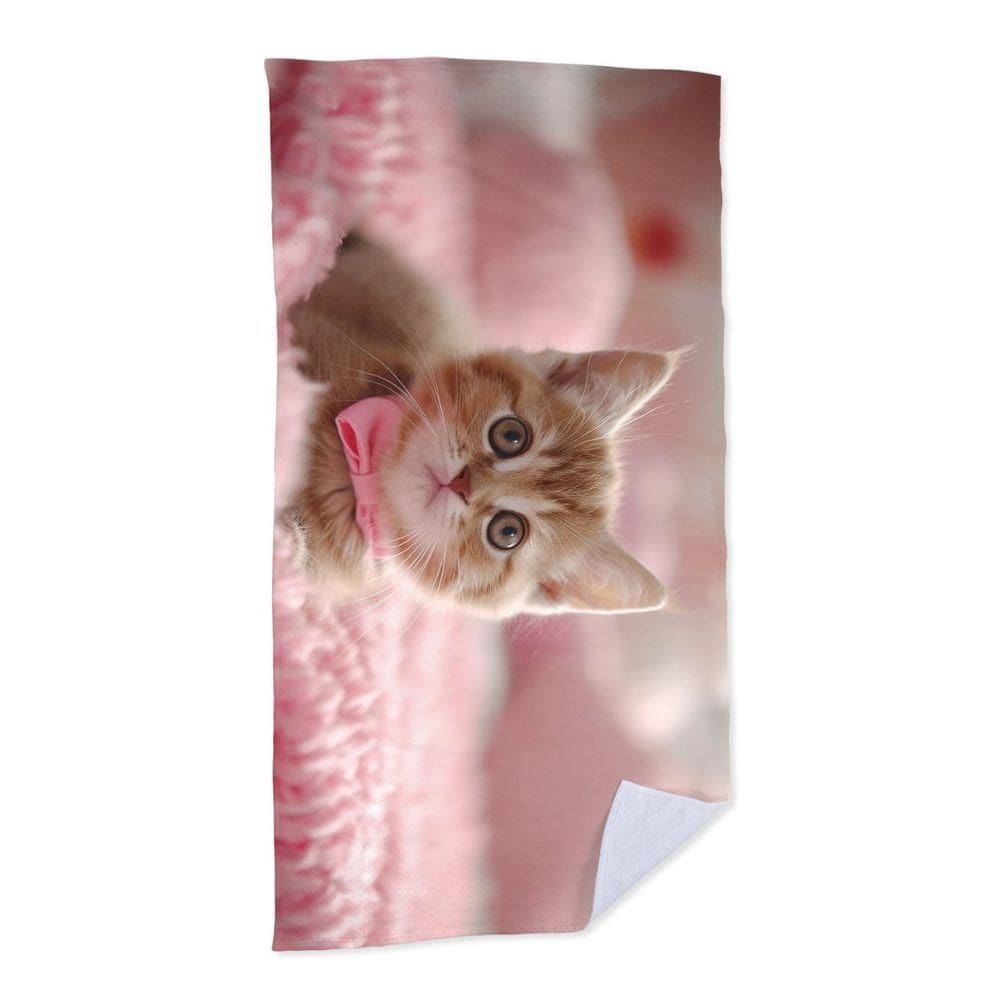 Toalha De Praia - Gatinho De Gravata