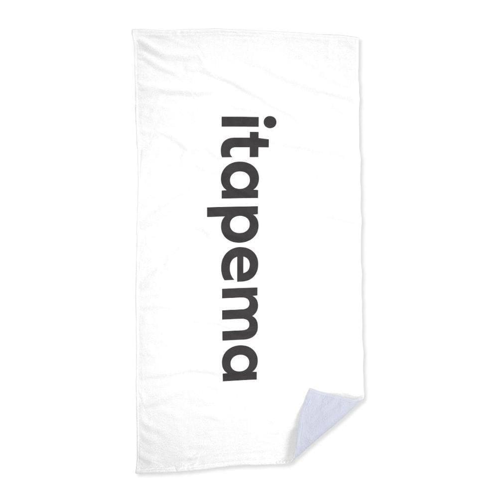 Toalha De Praia - Praia De Itapema Branco