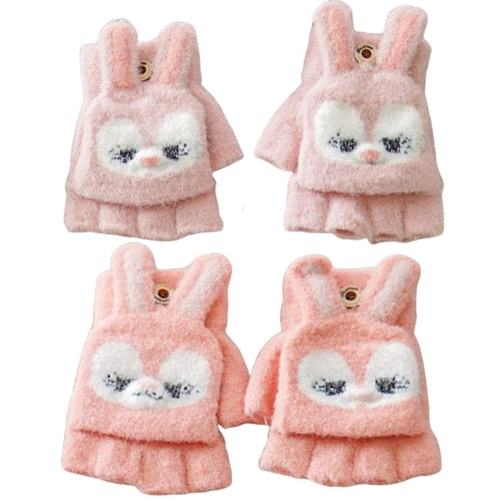 Kit 2 Pares Luva sem Dedo Infantil 16cm