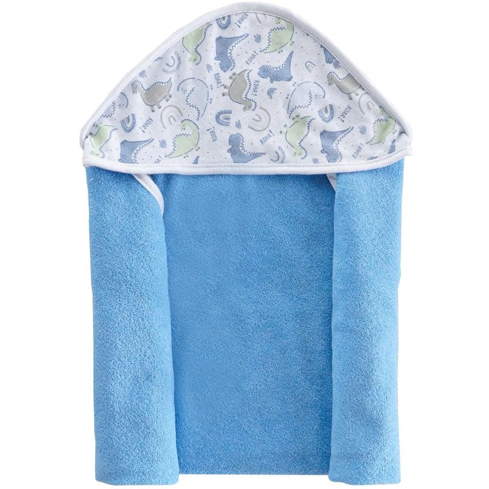 Toalha Capuz Bebê 70x70cm Malha Atoalhada