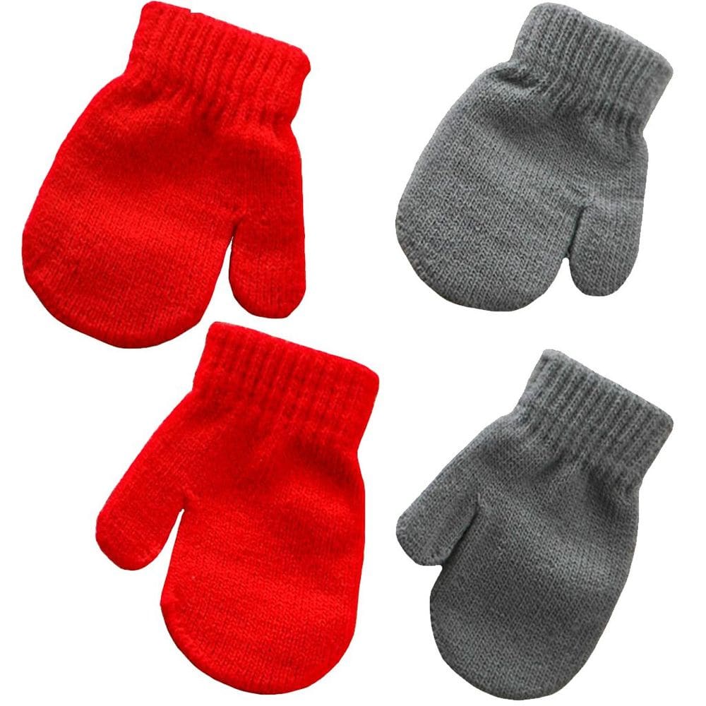 Kit 2 Pares Luva para Bebê 13x10cm