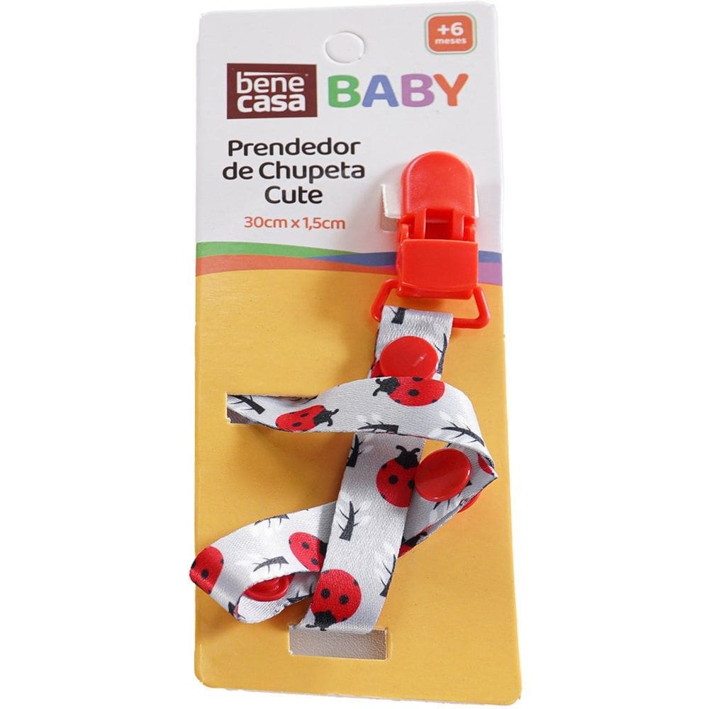 Prendedor de Chupeta Cute 30x1,5cm