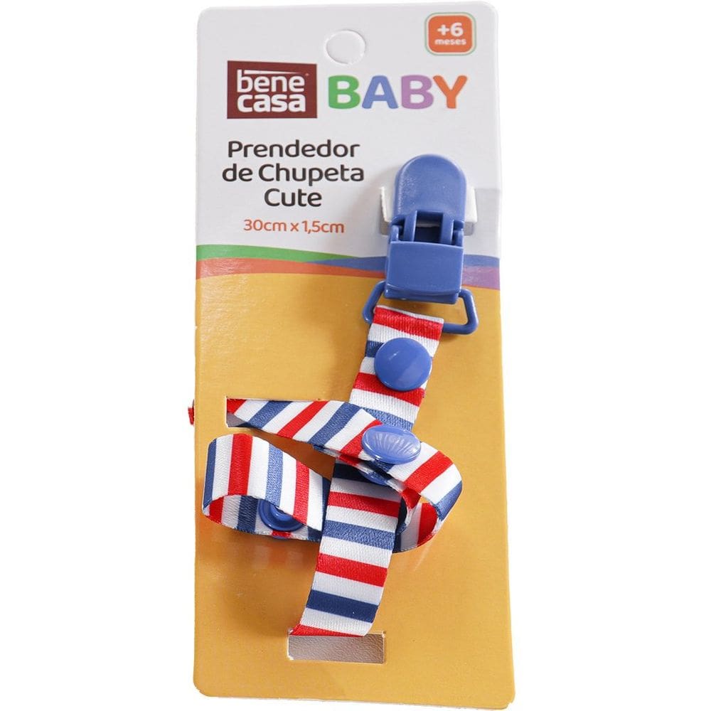 Prendedor de Chupeta Cute 30x1,5cm