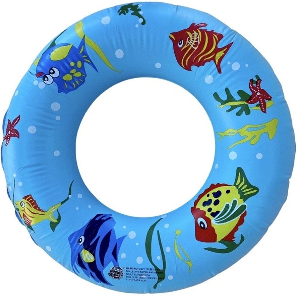 Boia Redonda Fundo do Mar Infantil 60cm